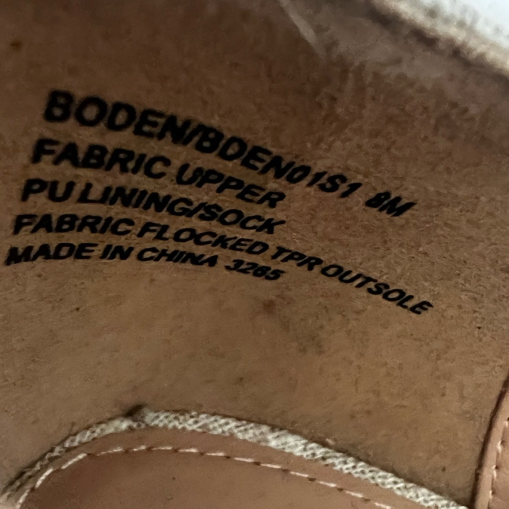 🌼🌼NWOT Steve Madden Linen look Daisy Mary Jane Ballet flats Sz 7.5 & 8. - Picture 10 of 10